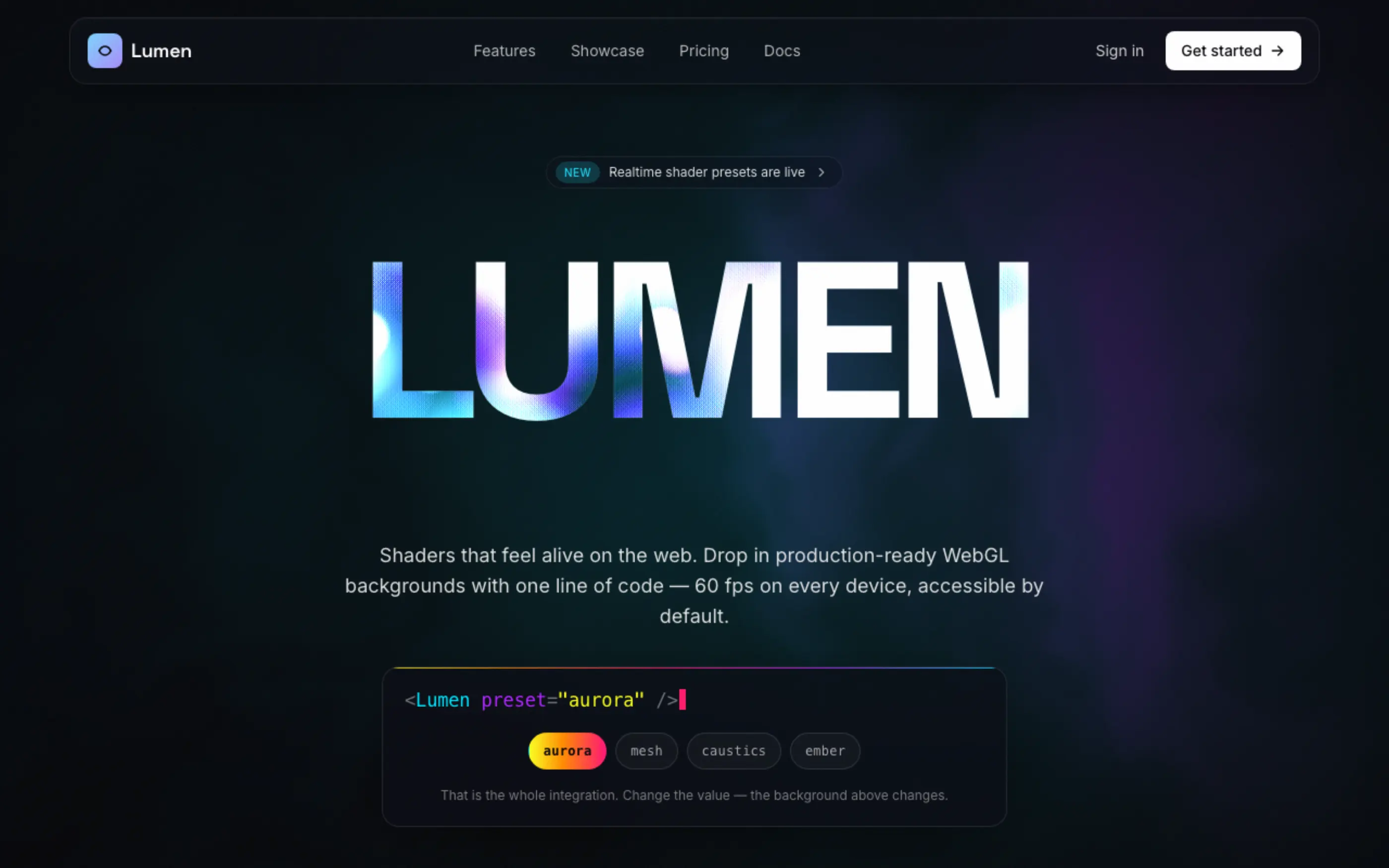 ช่วงบนของหน้า — lumen